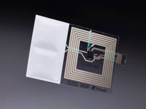 Quad Industries disposable temperature logging label