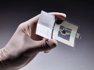 Quad Industries disposable temperature logging label